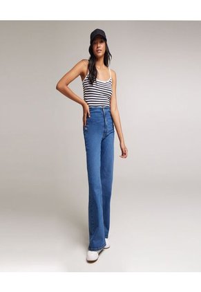 Top Para Mujer Top Color Azul  Marca Ostu #40220265