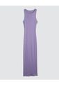 Vestido Para Mujer Manga Sisa Color Morado Marca Ostu #40170247 de Ostu