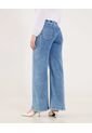Jean Para Mujer Wide-Leg Color Azul Marca Ostu #40160587 de Ostu