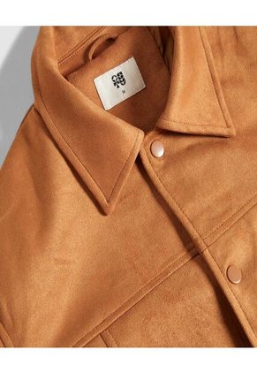 Chaqueta Para Hombre Bomber Color Café  Marca Ostu #60080160