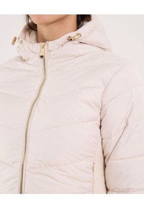 Chaqueta Para Mujer Acolchada Color Crema Marca Ostu #40080198