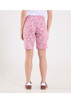 Bermuda Para Mujer Regular Corto Color Morado Marca Ostu #40100113