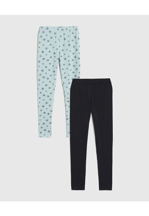 Leggins Infantil Niña Largo Color Azulclaro Marca Ostu #90230121