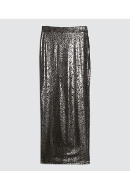 Falda Para Mujer Medio Color Negro Marca Ostu #40140152