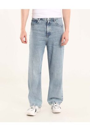 Jean Para Hombre Loose Color Azul Marca Ostu #60160447