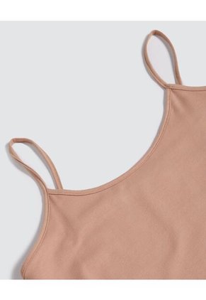 Top Para Mujer Top Color Café  Marca Ostu #40220309