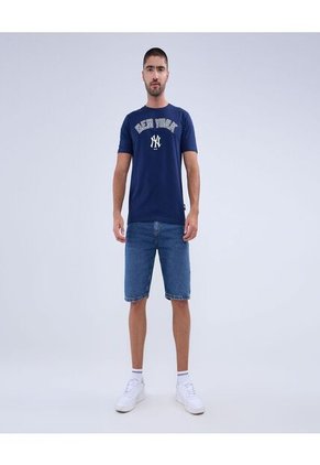 Bermuda Para Hombre  Color Azul  Marca Ostu #60100332