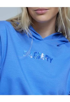 Buzo Para Mujer Hoodie Color Azul Marca Ostu #40060325