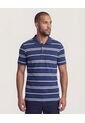 Polo  Para Hombre Cuello Tejido Con Bolsillo Color Azul Marca Ostu #60110867 de Ostu