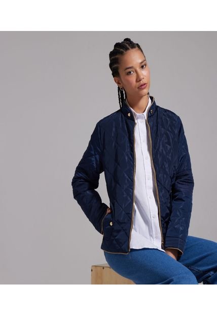 Chaqueta Para Mujer Acolchada Color Azul Marca Ostu #40080151