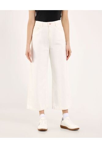 Jean Para Mujer Culotte Color Crudo Marca Ostu #40160621 Ostu