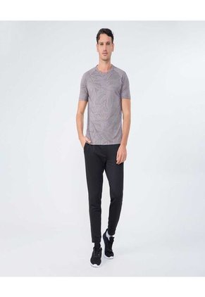 Camiseta Para Hombre Manga Corta Color Café Oscuro Marca Ostu #60091488