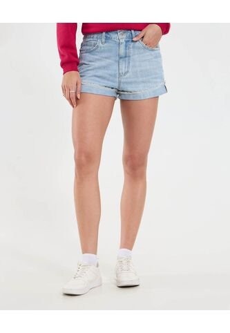 Short Para Mujer Relax Color Azul Marca Ostu #40190342 Ostu