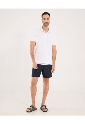 Ropa De Playa Para Hombre Pantaloneta De Baño Corta Color Rosa Marca Ostu #60270052