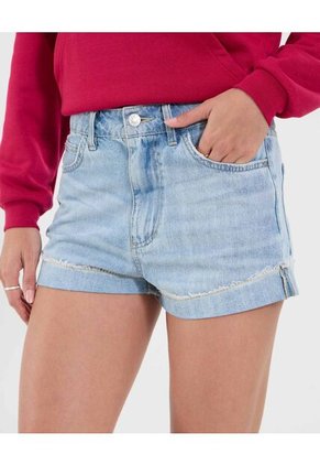 Short Para Mujer Relax Color Azul Marca Ostu #40190342