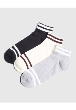 Medias Para Hombre Tobillera Color Negro Marca Ostu #60980306