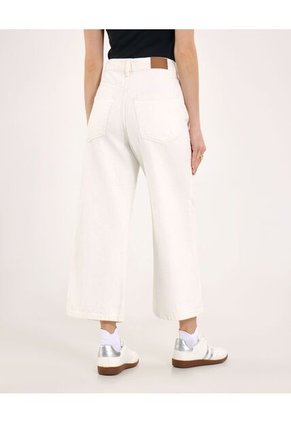 Jean Para Mujer Culotte Color Crudo Marca Ostu #40160621