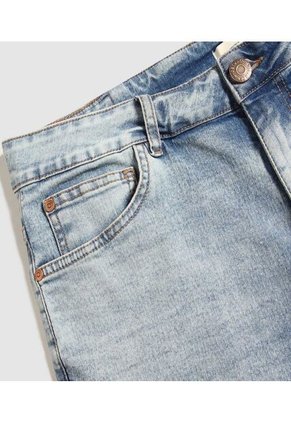 Bermuda Para Hombre  Color Azul Claro Marca Ostu #60100407