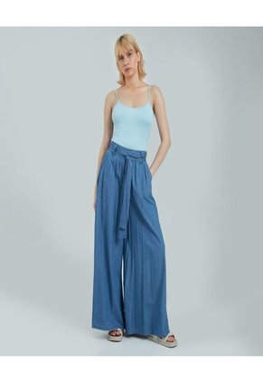 Top Para Mujer Top Color Azul Marca Ostu #40220290