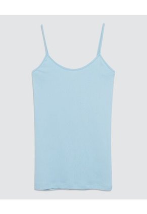 Top Para Mujer Top Color Azul Marca Ostu #40220290