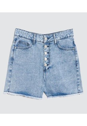 Short Para Mujer Mom Color Azul Marca Ostu #40190331
