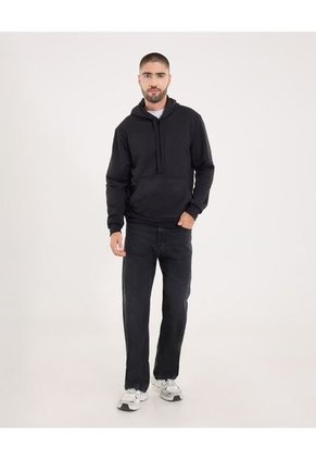 Buzo Para Hombre Hoodie Color Negro Marca Ostu #60060356