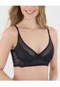Bralette Para Mujer Encaje Color Negro Marca Ostu #40810006 de Ostu