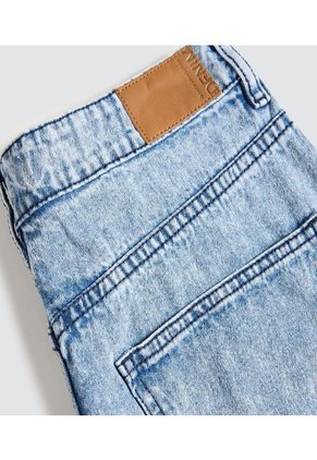 Short Para Mujer Mom Color Azul Marca Ostu #40190331