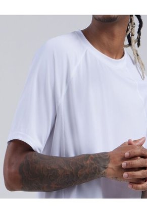 Camiseta Para Hombre Manga Corta Color Blanco Marca Ostu #60091062