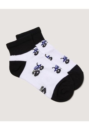 Medias Infantil Niño Tobillera Color Negro Marca Ostu #80980155