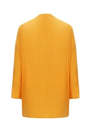 Blusa Para Mujer Manga 3/4 Color Amarillo  Marca Ostu #40120384