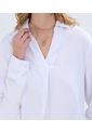 Blusa Para Mujer Manga 3/4 Color Blanco Marca Ostu #40120806 de Ostu