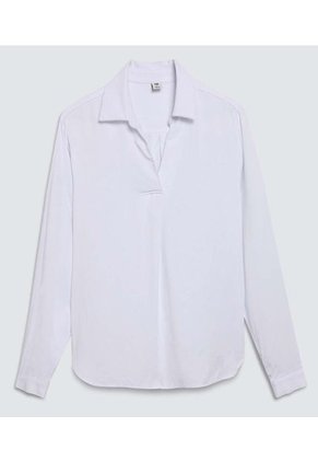 Blusa Para Mujer Manga 3/4 Color Blanco Marca Ostu #40120806