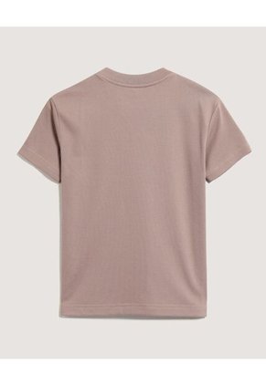 Camiseta Infantil Niño Manga Corta Cuello Redondo Color Beige Marca Ostu #80090318