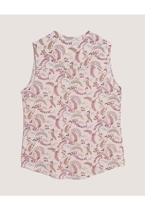 Blusa  Para Mujer Manga Sisa Color Crema Marca Ostu #40121206