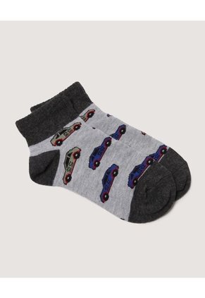 Medias Infantil Niño Tobillera Color Negro Marca Ostu #80980155