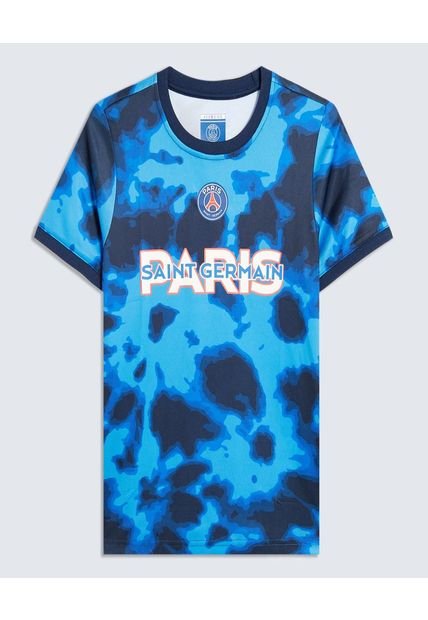 Camiseta Infantil Niño Manga Corta Cuello Redondo Color Azul Marca Ostu #80090287