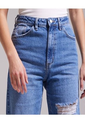 Jean Para Mujer Culotte Color Azul  Marca Ostu #40160331