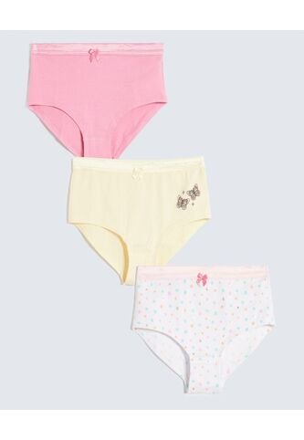 Ropa Interior Infantil Niña Panty Color Rosado Marca Ostu #90180077 Ostu