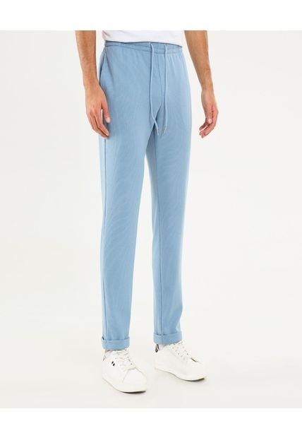 Pantalón Para Hombre Jogger Color Azul Marca Ostu #60070411