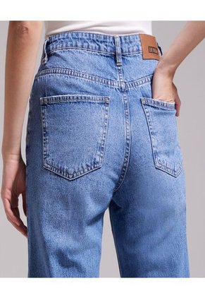 Jean Para Mujer Culotte Color Azul  Marca Ostu #40160331