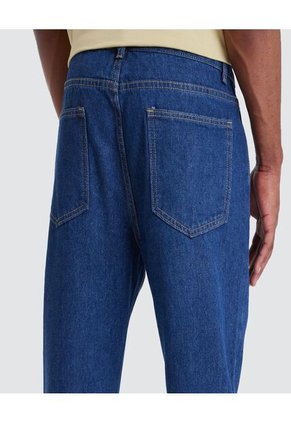 Jean Para Hombre Regular Color Azul  Marca Ostu #60160119