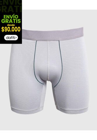 Pantaloncillo Para Hombre Boxer Filete Medio Algodón Color Gris Marca Ostu #60000507 Ostu