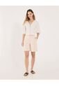 Short Para Mujer Multiusos Plano Color Beige Marca Ostu #40190367 de Ostu