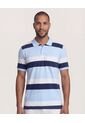 Polo  Para Hombre Cuello Tejido Con Bolsillo Color Azul Marca Ostu #60110868 de Ostu