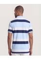 Polo  Para Hombre Cuello Tejido Con Bolsillo Color Azul Marca Ostu #60110868 de Ostu