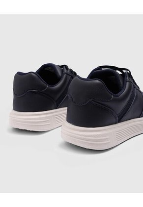 Tenis Para Hombre Casual Color Azul  Marca Ostu #60720111