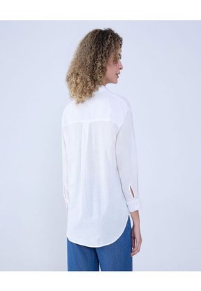 Camisa Para Mujer Manga 3/4 Color Beige Marca Ostu #40010253