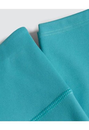 Leggins Para Mujer Medio Color Azul  Marca Ostu #40230555