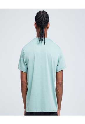 Camiseta Para Hombre Manga Corta Color Verde  Marca Ostu #60091294
